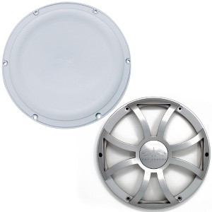 Wet Sounds REVO12FAS4-W 12" Marine Subwoofer with Silver XS Series Grill - 1 of 4