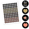Big Dot of Happiness Best Mom Ever - Mother's Day Round Candy Sticker Favors - Labels Fits Chocolate Candy (1 sheet of 108) - 2 of 4