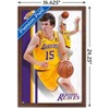 Trends International NBA Los Angeles Lakers - Austin Reaves 24 Framed Wall Poster Prints - 3 of 4