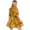 HAPPY BAY Women's Beachwear Summer Swim Beach Dress Cover Ups for Swimwear Women Plus Size Fall Swimsuit Coverups for Women 2X-3X Green Abstract - 2 of 4