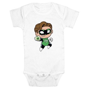 Infant's DC Super Friends Green Lantern Hal Jordan Bodysuit - 1 of 3