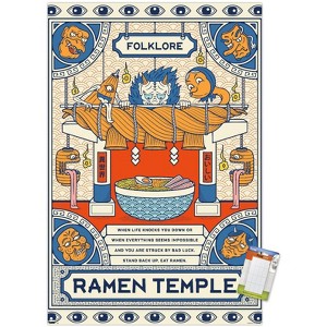Trends International Ramen Temple Unframed Wall Poster Prints - 1 of 4