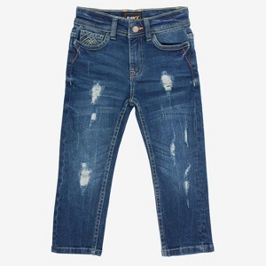 RAW X Kids and Toddlers Boys Distressed Stretch Denim Jeans - 1 of 4
