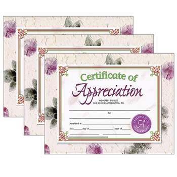 Hayes 8.5 x 11 Certificate of Perfect Attendance H-VA613-3, 1 - Pay Less  Super Markets