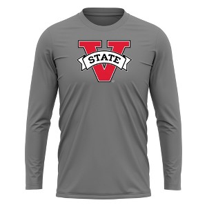 Men's Valdosta State University Adult Sport Long Sleeve Shirt Primary Logo - 1 of 4