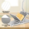 Cheese Cutter with Replaceable 1 cm & 2 cm Wire Blades –  Cheese Slicer – Perfect for Cheese, Butter, Tofu & More - 2 of 4