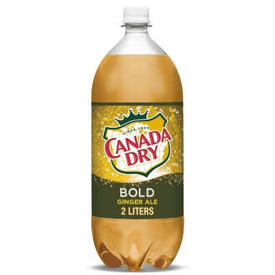 Canada Dry Ginger Ale Bold Soda - 2L Bottle