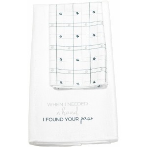 Pavilion Gift Company - Needed a Hand - Hand & Fingertip Towel Gift Set - Kitchen Textiles - 1 of 4