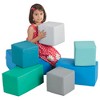 ECR4Kids Softzone Foam Big Building Blocks, Soft Play for Kids, Set of 7 - 3 of 4