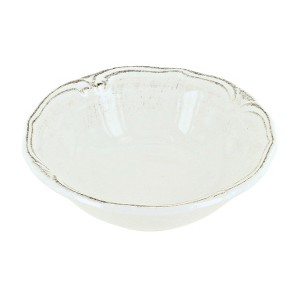 Blue Rose Polish Pottery Country Chic Dessert Bowl - 1 of 2