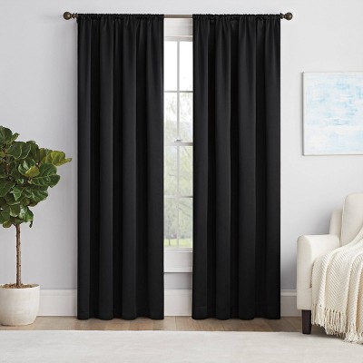 BLOCK - Light weight blackout loft curtains - Deep taupe – Loft Curtains