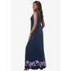 Jessica London Women's Plus Size Stretch Knit Tank Maxi Dress - 4 of 4