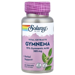 Solaray Vital Extracts, Gymnema, 385 mg, 60 VegCaps - 1 of 4