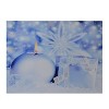 Northlight LED Lighted Candle and Gift Wintry Scene Christmas Canvas Wall Art 12" x 15.75" - 2 of 3