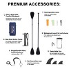 SEVOBAL Stand-Up Paddleboards 10 ft 5 in Inflatable Paddle Board Wide Stable Design with Premium Accessories - 2 of 4