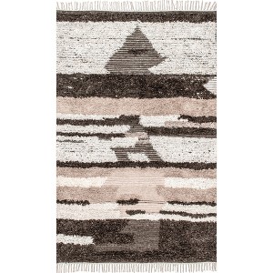 Nuloom Tatanka Shag Wool Area Rug - 1 of 4