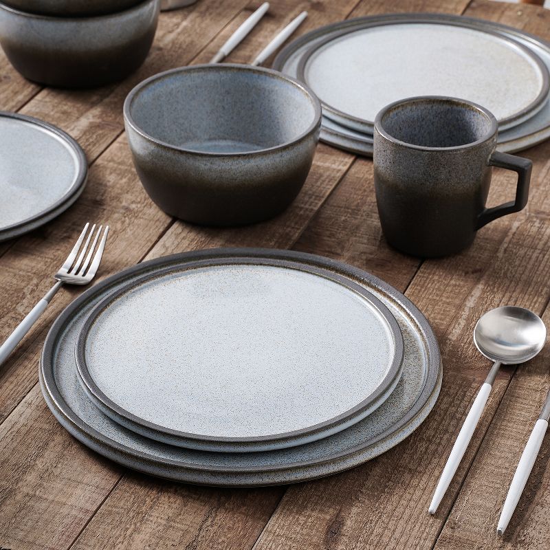 Stone Lain Vince 32-Piece Stoneware Dinnerware Set, Service for 8, 3 of 7