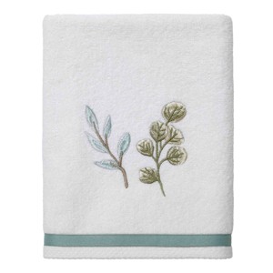 Avanti Ombre Leaves Hand Towel - 1 of 3