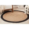Saro Lifestyle Organic Jute Woven Floor Rug - 2 of 2