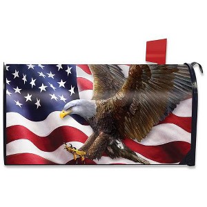 Briarwood Lane Everyday Mailbox Cover  - Oversized - American Freedom Eagle Oversized Mailbox Cover - 1 of 3