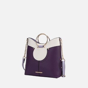 MKF Collection Kylie Women’s Top Handle Satchel Bag by Mia K - 1 of 4