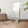 Bowen 65" x 22" Oversized Rectangle Aluminum Frame Wall-Mounted Full Length Mirrors-The Pop Home - 3 of 4