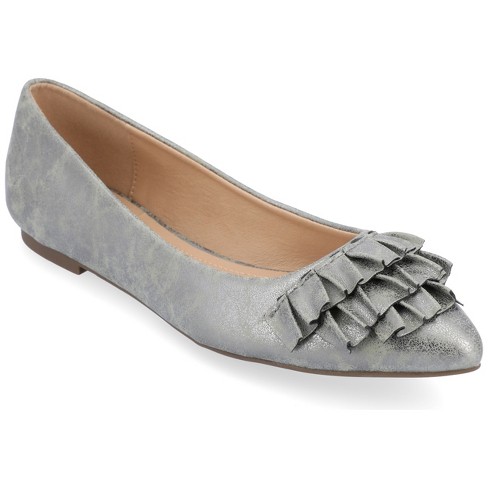 Target best sale silver flats