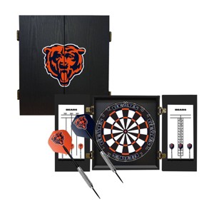 NFL Chicago Bears Fan's Choice Dartboard Set - 1 of 4