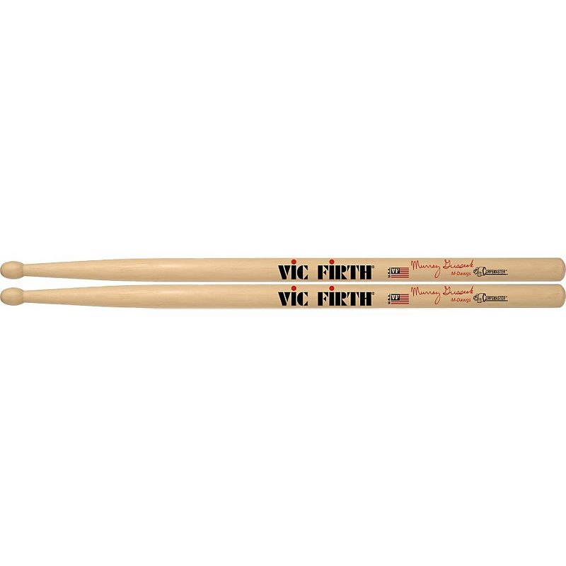 Vic Firth Corpsmaster Murray Gussek Signature Snare Drum Sticks, 1 of 2