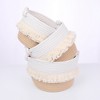 Unique Bargains REGALWOVEN Home Decor Shelf Closet Storage Bin for Clothes 3 Packs - 4 of 4
