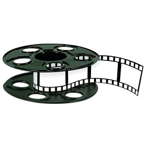 Beistle Movie Reel w/Filmstrip Centerpiece, 9", (1/Pkg) Multicolored - 1 of 4