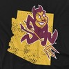 Men's Arizona State University State Shape Crewneck Sweatshirt - 2 of 4