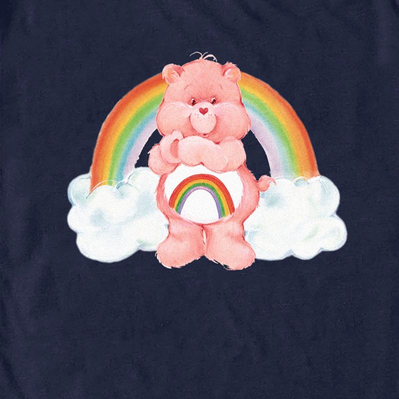 Men's Care Bears Rainbow Cheer Bear T-Shirt, 2 of 6