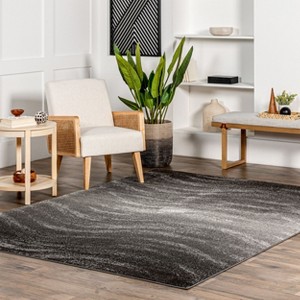 Nuloom Julene Abstract Waves Indoor Area Rug - 1 of 4