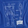 The Iron Giant Schematic Unisex Adult Crewneck Sweatshirt - image 2 of 4