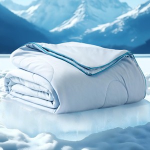 Cooling Blankets for Hot Sleepers Summer Blanket Cold and Lightweight Gift for Night Sweats Ice Cooled Breathable Comforter for Bed - 1 of 4