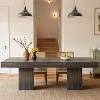 Square Dining Table for 4,31.5" Farmhouse Dinner Table,Small Dining Room Tables,Table Only - 4 of 4