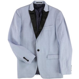 bar III Mens Linen Dinner One Button Blazer Jacket - 1 of 2
