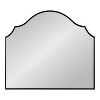 Kate and Laurel Leanna Framed Arch Wall Mirror, 32x28, Black - 4 of 4
