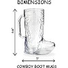 10 pcs Cowboy Boot Mug - Unique Drinking Glasses for Western-Themed Parties, Perfect Cowboy Birthday Party Decoration! - 2 of 4