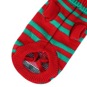 iMountek Pet Christmas Turtleneck Sweater for Small Medium Kitten Puppy Cats Dogs Snowman - 1 of 4