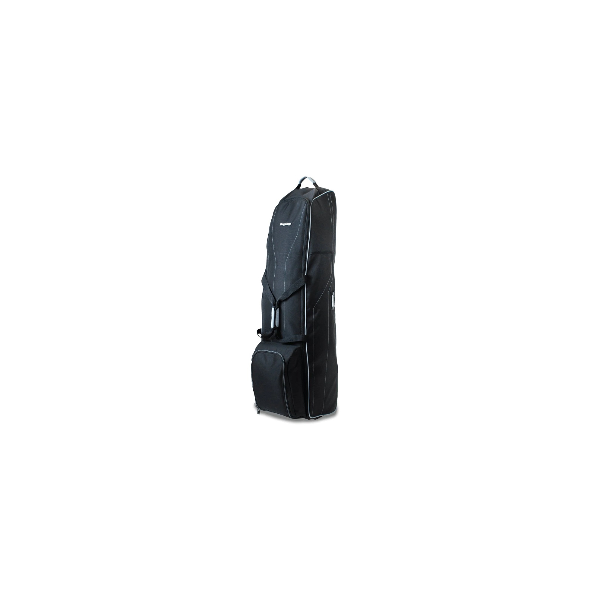 Bag Boy T-460 Wheeled Travel Cover for Golf Bag / Clubs - Black / Charcoal
