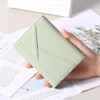 BEAFUP RFID Blocking Wallets for Women,Trifold PU Leather Wallet with Zipper Coin Pocket – 13 Card Slots, Travel & Everyday Use - 2 of 4