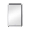 NicBex Oval/Rectangle Wall Cabinet with LED Lights,Storage Cabinet with Tempered Glass Shelves,Wall Mounted Bathroom Cabinet,Medicine Mirror Cabinet - 2 of 4