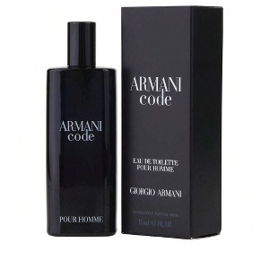 Armani Code By Giorgio Armani Tonka Bean, Tobacco, Leather, Star Anise, Olive Blossom Men Edt Spray 0.5 Oz 2004 Romantic 0.5 Oz Fragrance - 1 of 1
