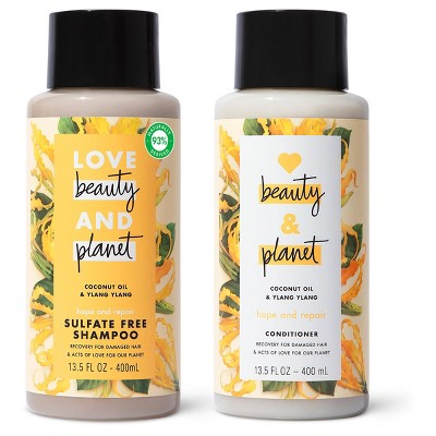 Love Beauty and Planet Ylang Shampoo and Conditioner - 2pk/13.5 fl oz