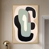 Art Remedy Abstract Numeral Contemporary Shapes Abstract Wall Art Framed - 2 of 4