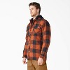 Dickies Relaxed Fit Icon Hooded Quilted Flannel Shirt Jacket - 3 of 3
