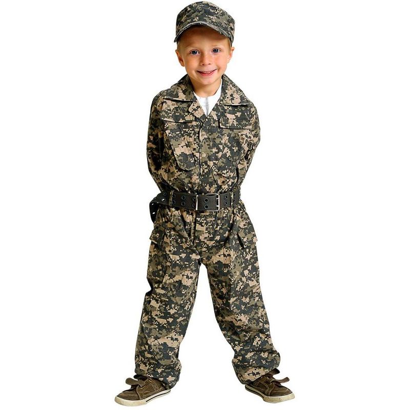 Jr. Camouflage Uniform Costume Child Toddler, 1 of 2