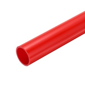 Unique Bargains High Impact Water Plumb Cable Sleeve PVC Rigid Round Pipes 20" Length - 1 of 4